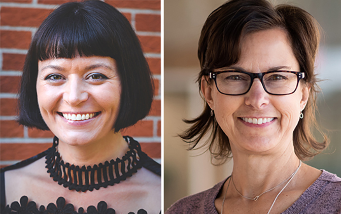 Erin Cech and Cindy Finelli