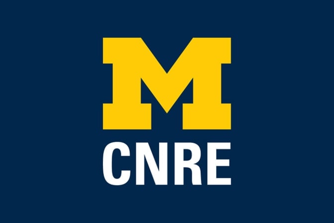 University of Michigan Center for Naval Research and Education (CNRE) logo.
