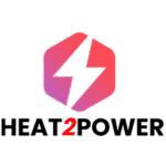 Heat2Power logo.