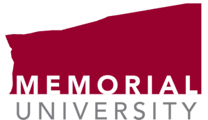 Memorial University of Newfoundland logo.
