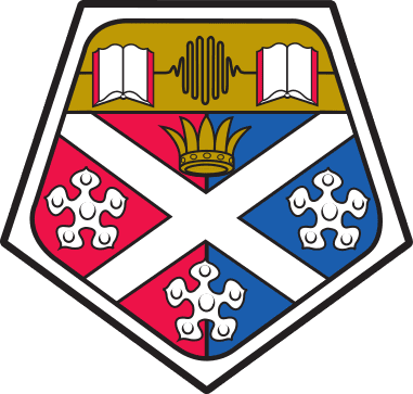 University of Strathclyde logo.